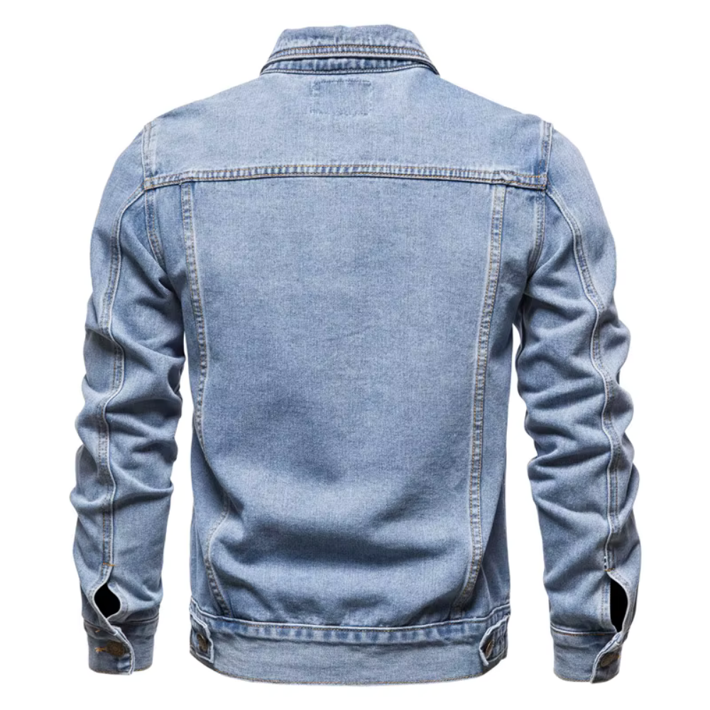 Eugen - Veste en Jean Classique Indémodable