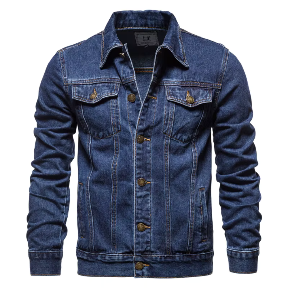 Eugen - Veste en Jean Classique Indémodable