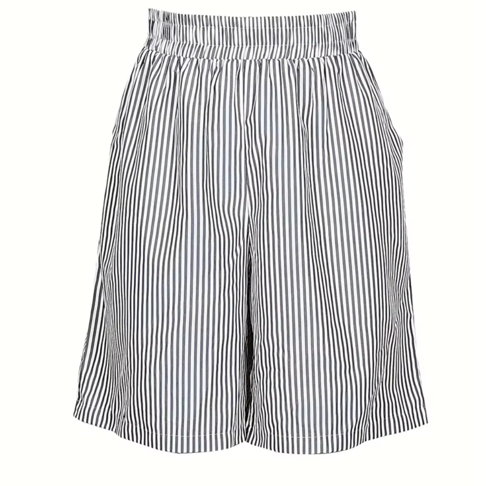 Short Lin Rayé – Lenzo | Collection Plage Soleil