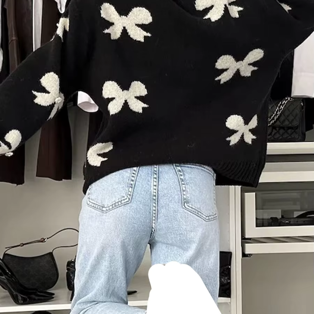 Naetris - Élégante Cardigan à Fleur