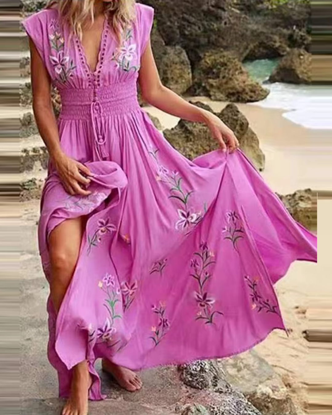 Somaya- Robe Évasion Florale