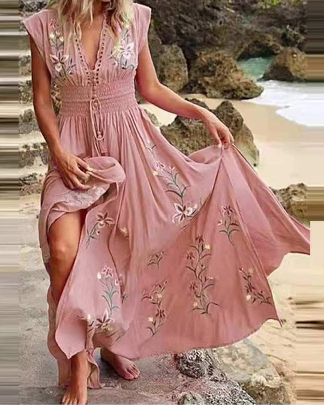 Somaya- Robe Évasion Florale