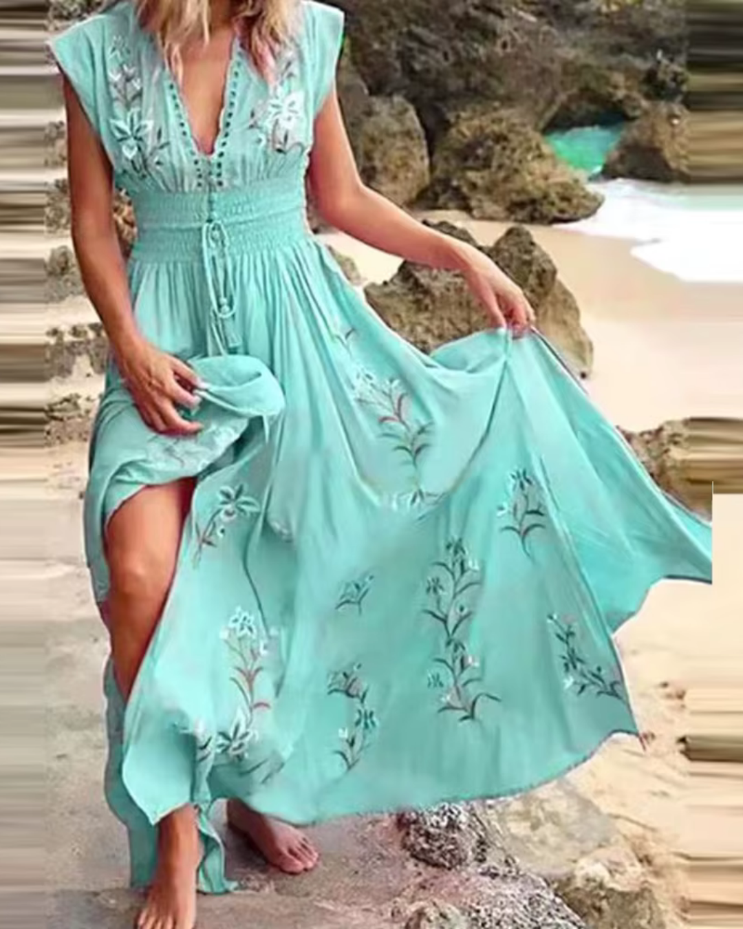 Somaya- Robe Évasion Florale