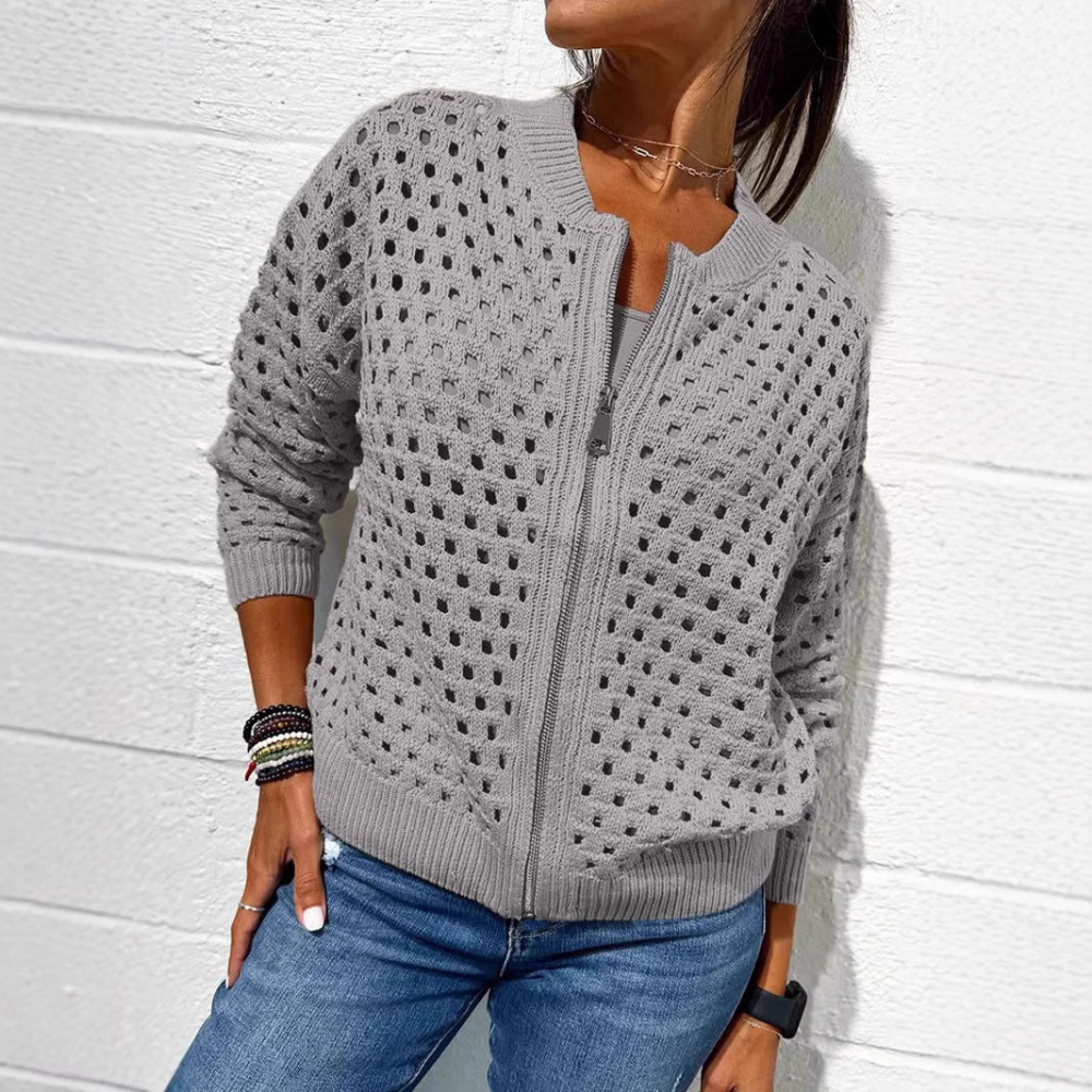 Yralissa - Elégant et Confortable Cardigan Tricoté