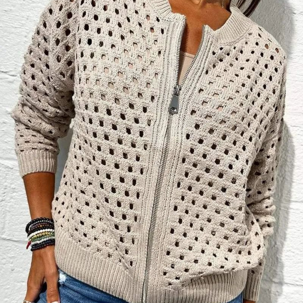 Yralissa - Elégant et Confortable Cardigan Tricoté