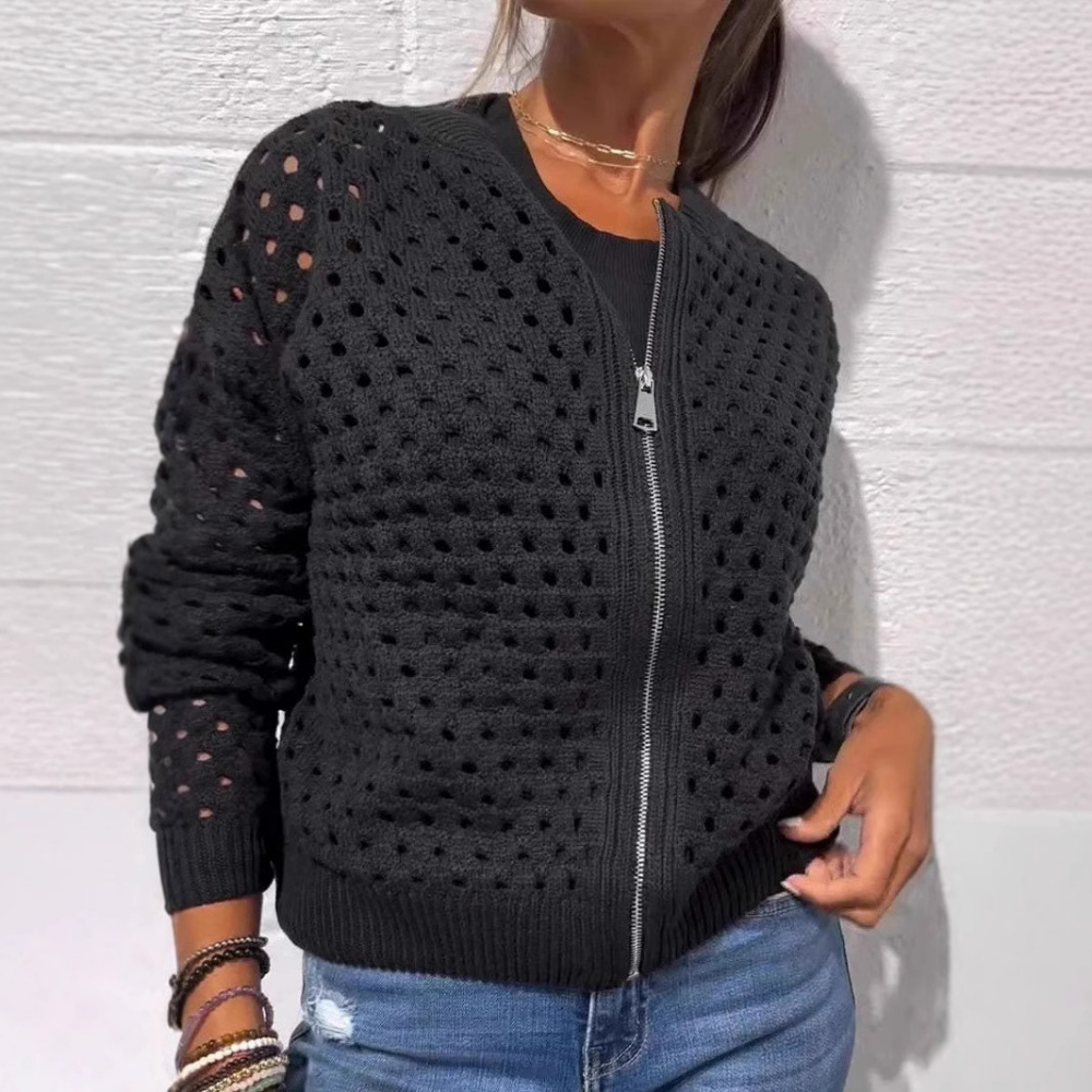 Yralissa - Elégant et Confortable Cardigan Tricoté
