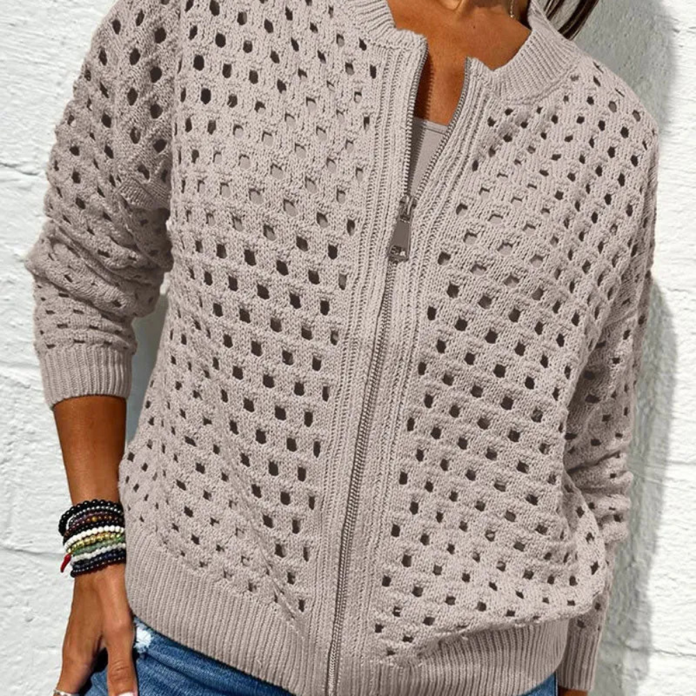 Yralissa - Elégant et Confortable Cardigan Tricoté