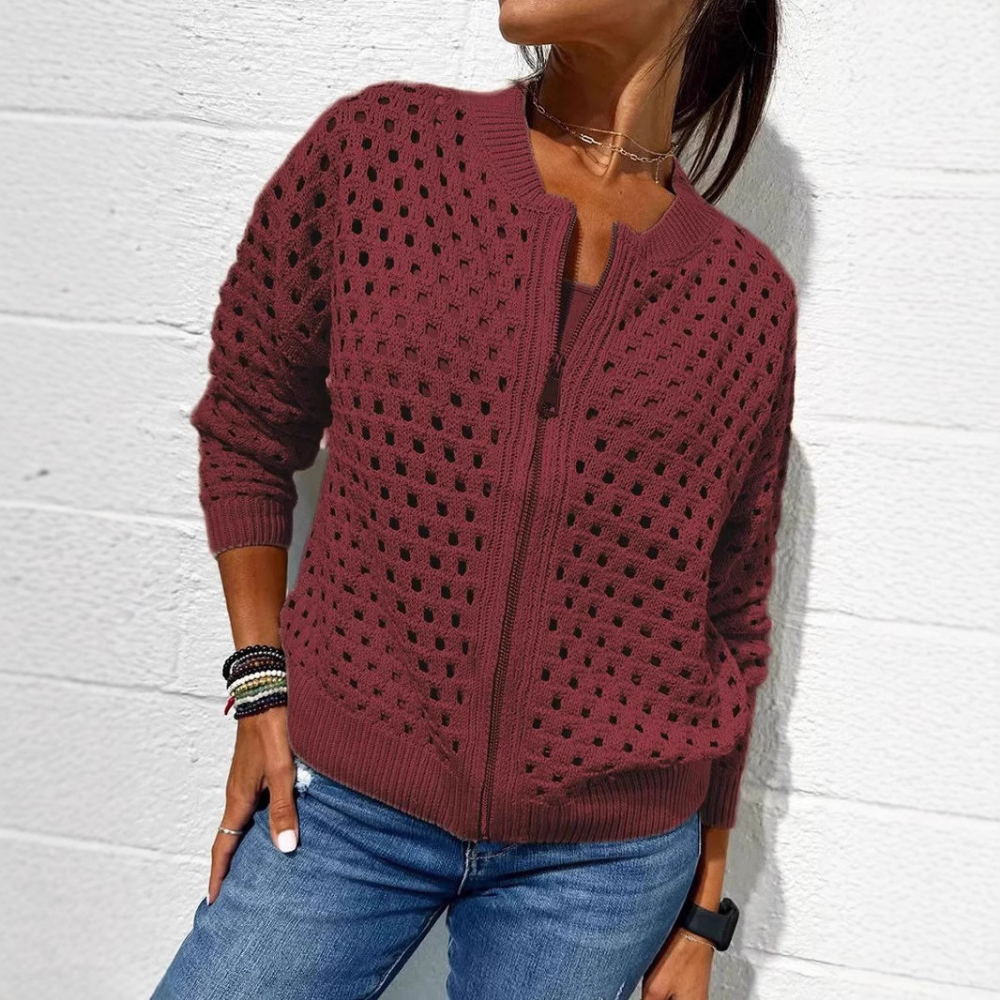 Yralissa - Elégant et Confortable Cardigan Tricoté