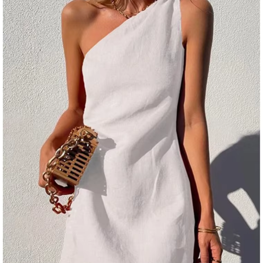 Robe Épaule Dénudée – Cassia | Collection Soirée d'Été