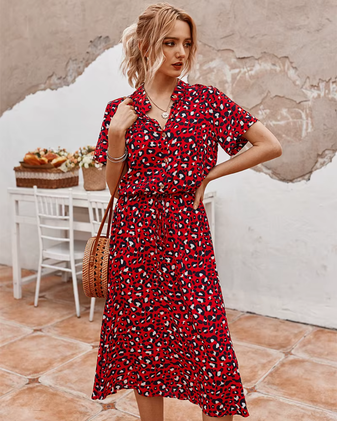 Mirta - Robe Taches d'Été