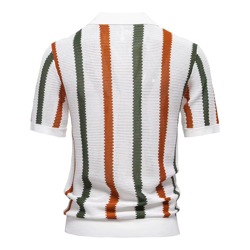 Milane - Polo Tricoté Vintage| Collection Rétro Urbain