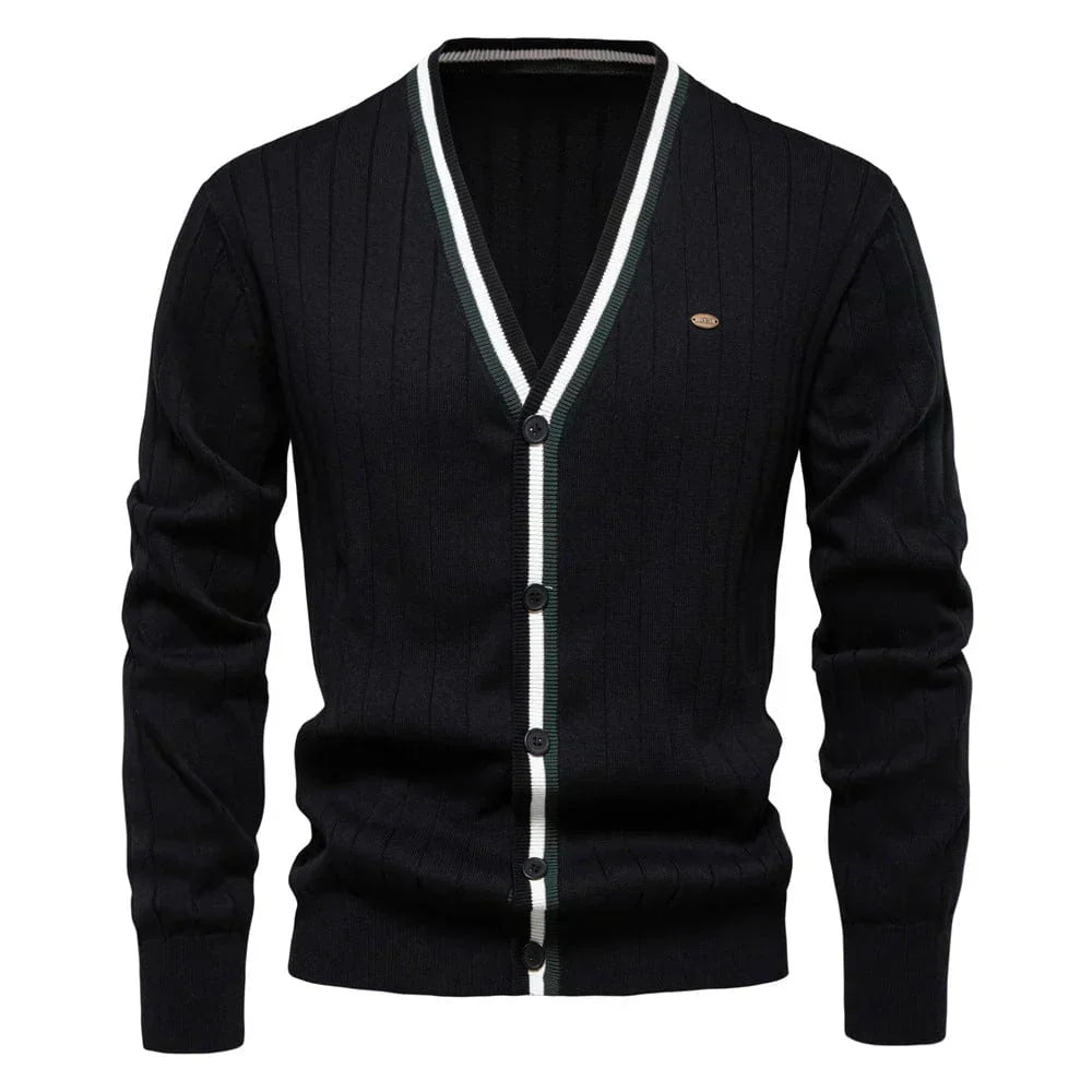 ANOY - Veste Élégante en Maille pour Homme