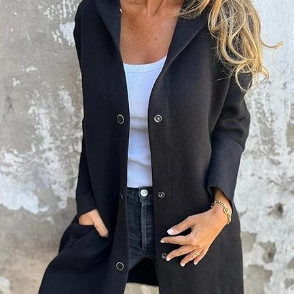 Farryn - Élégante chaude veste douce pour Femmes