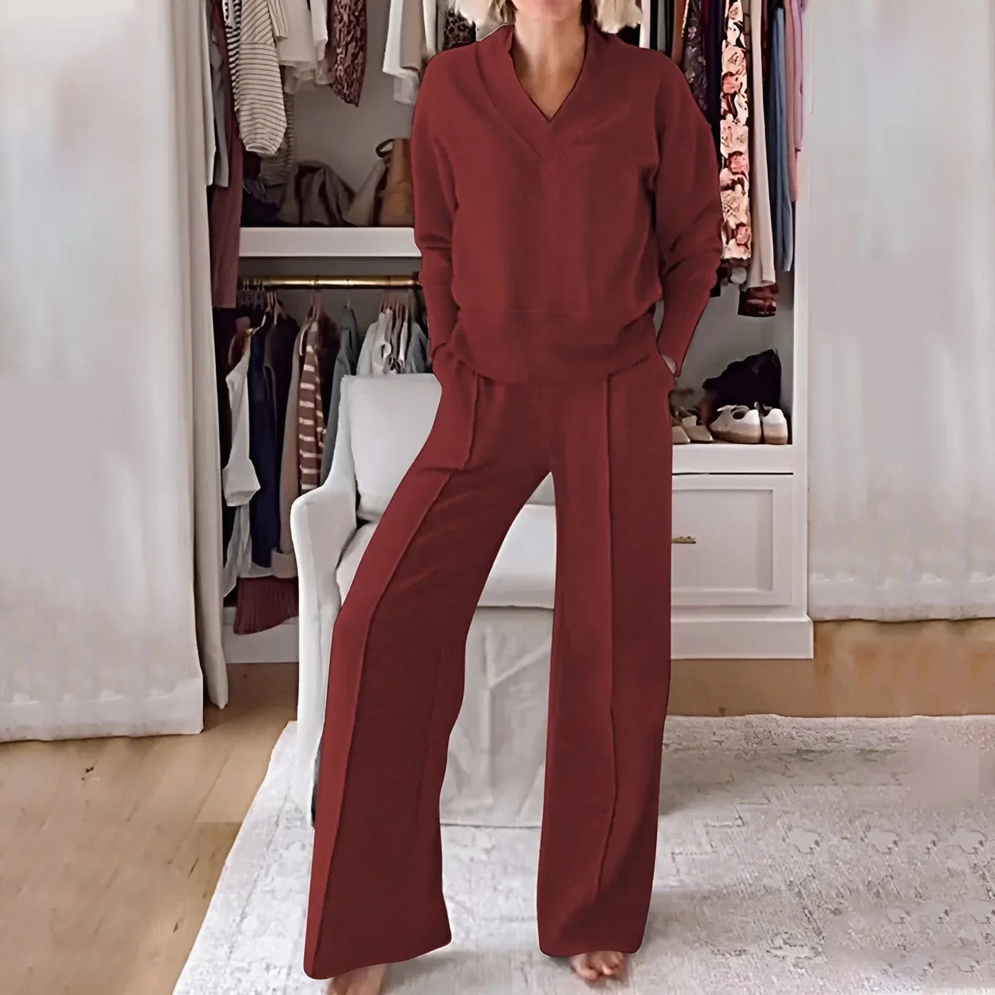 Marlone – Ensemble Loungewear Femme avec Style – Élégance Décontractée à la Maison