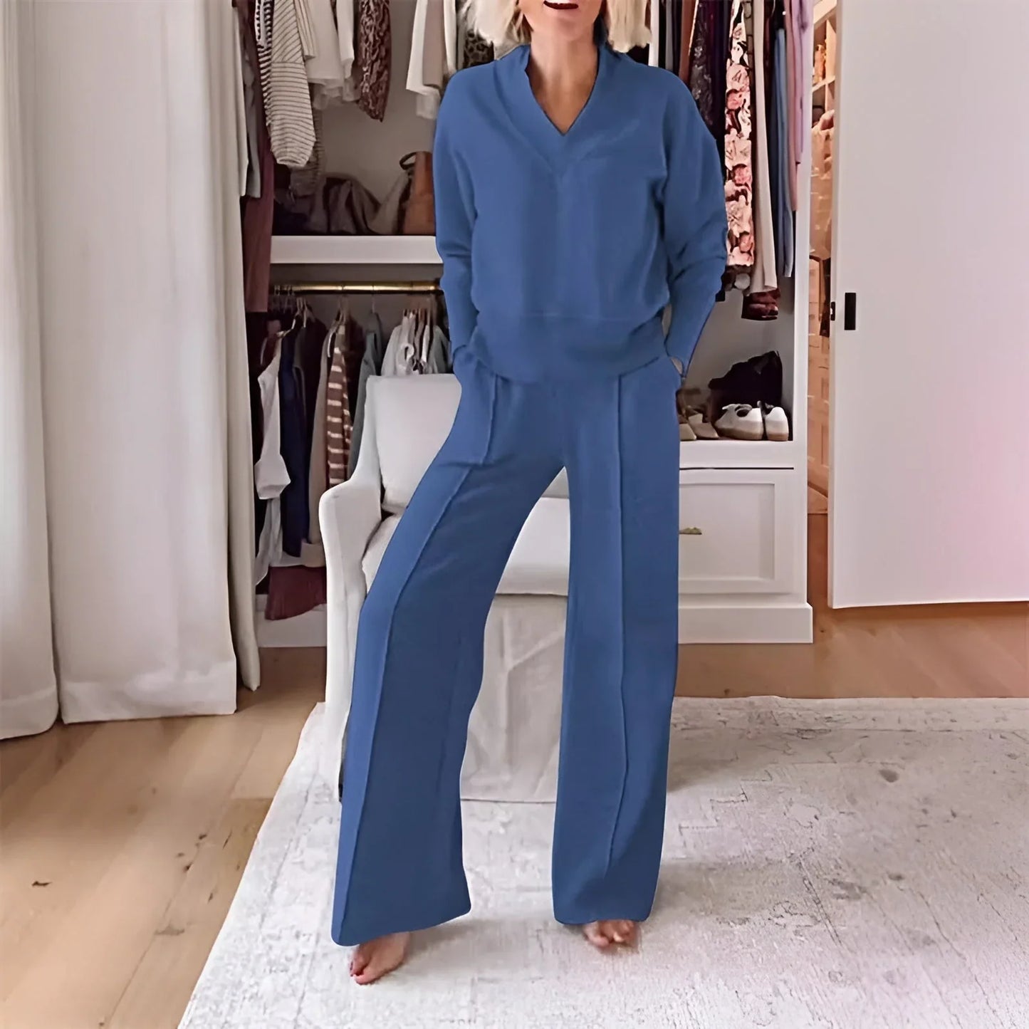 Marlone – Ensemble Loungewear Femme avec Style – Élégance Décontractée à la Maison