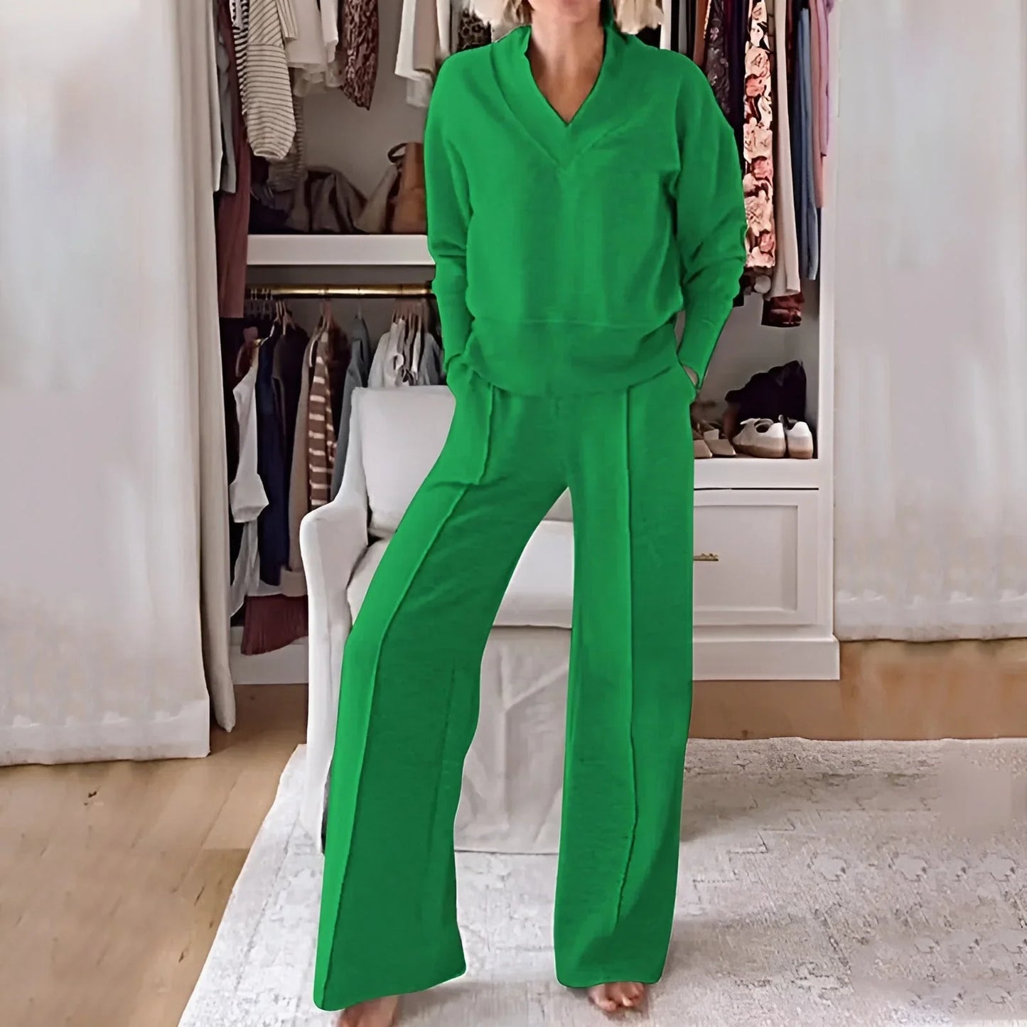 Marlone – Ensemble Loungewear Femme avec Style – Élégance Décontractée à la Maison