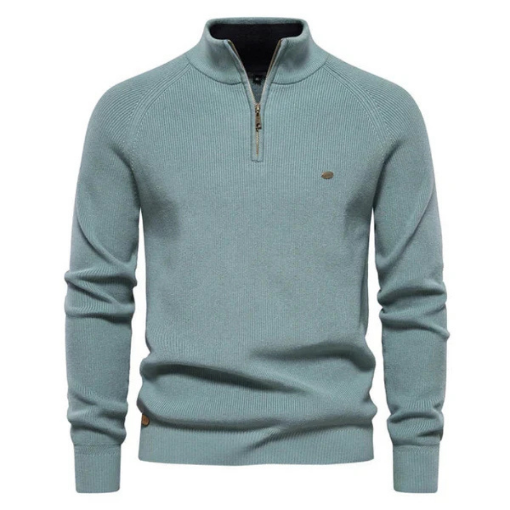MATHIS – Pull en coton tricoté pour hommes
