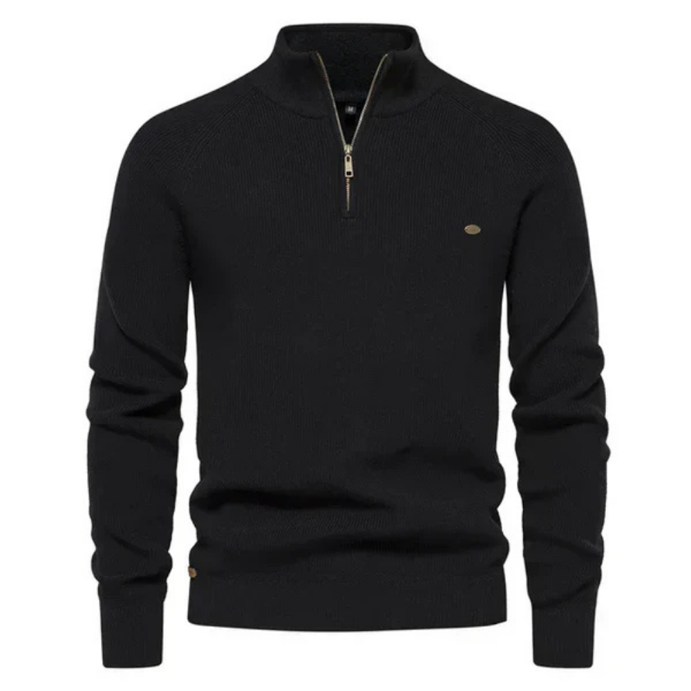 MATHIS – Pull en coton tricoté pour hommes