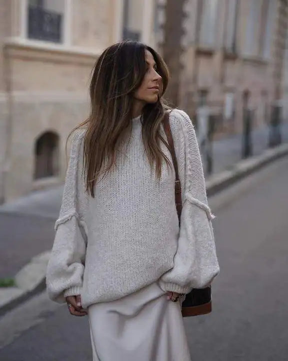 CHLOE- Pullover Oversize Douillet