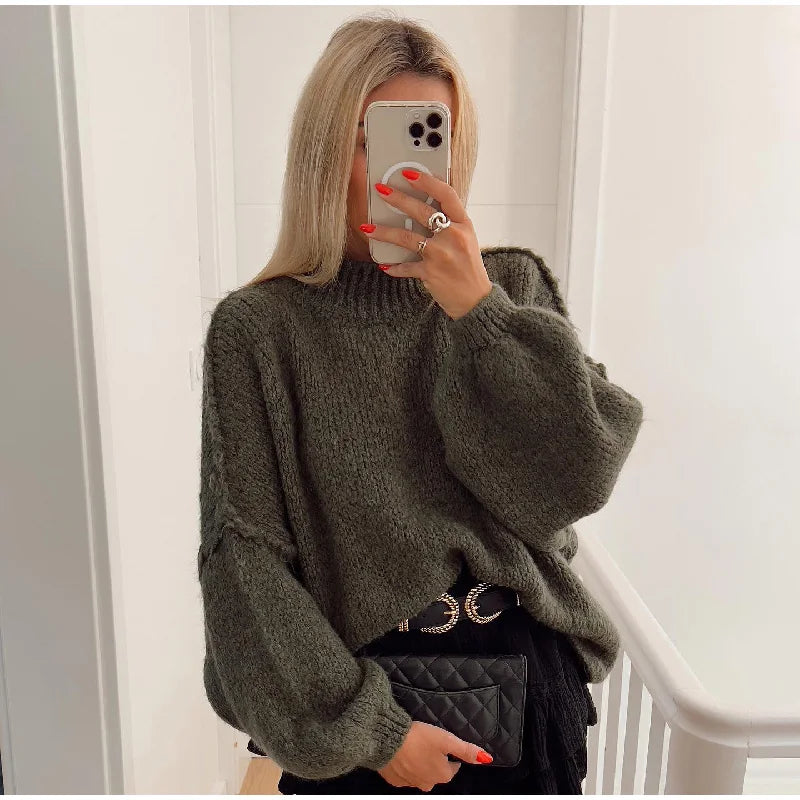 CHLOE- Pullover Oversize Douillet
