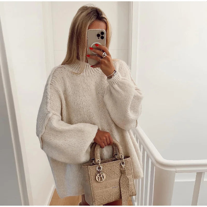 CHLOE- Pullover Oversize Douillet