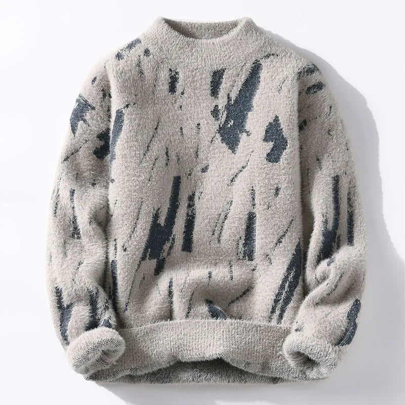 Marcus - Pull d'hiver en tricot pour hommes
