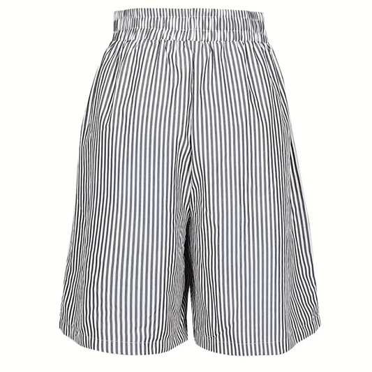 Short Lin Rayé – Lenzo | Collection Plage Soleil