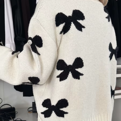 Naetris - Élégante Cardigan à Fleur