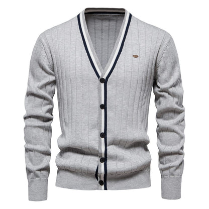 ANOY - Veste Élégante en Maille pour Homme