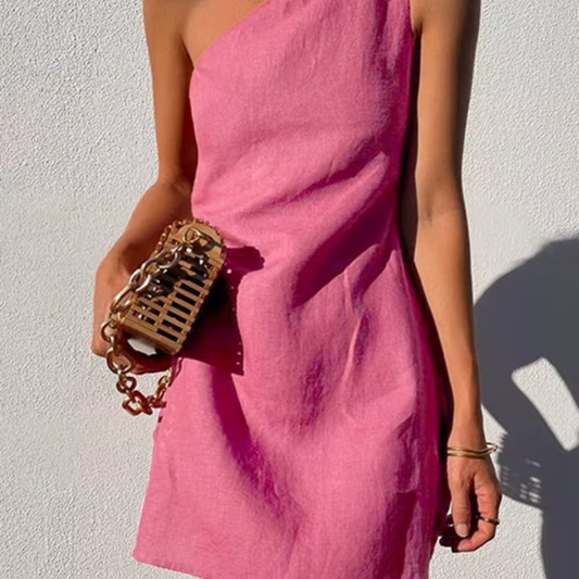 Robe Épaule Dénudée – Cassia | Collection Soirée d'Été