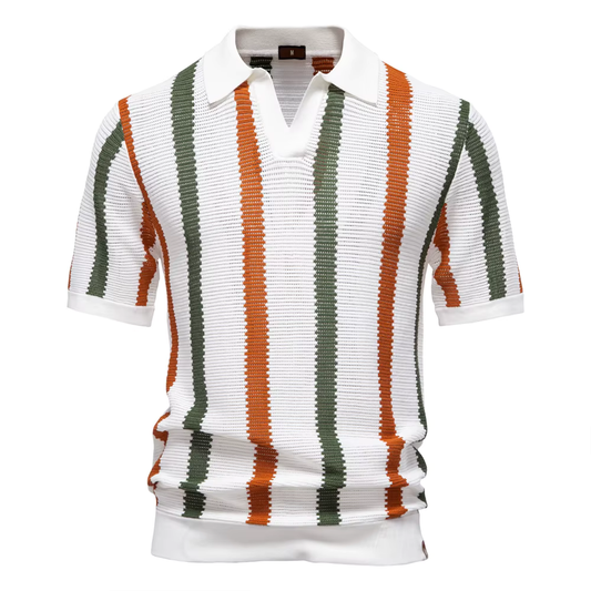 Milane - Polo Tricoté Vintage| Collection Rétro Urbain