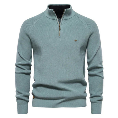 MATHIS – Pull en coton tricoté pour hommes