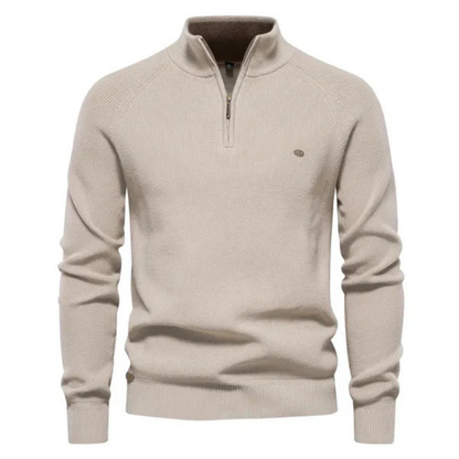 MATHIS – Pull en coton tricoté pour hommes