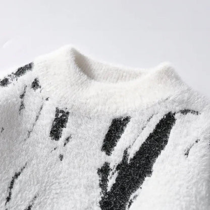 Marcus - Pull d'hiver en tricot pour hommes