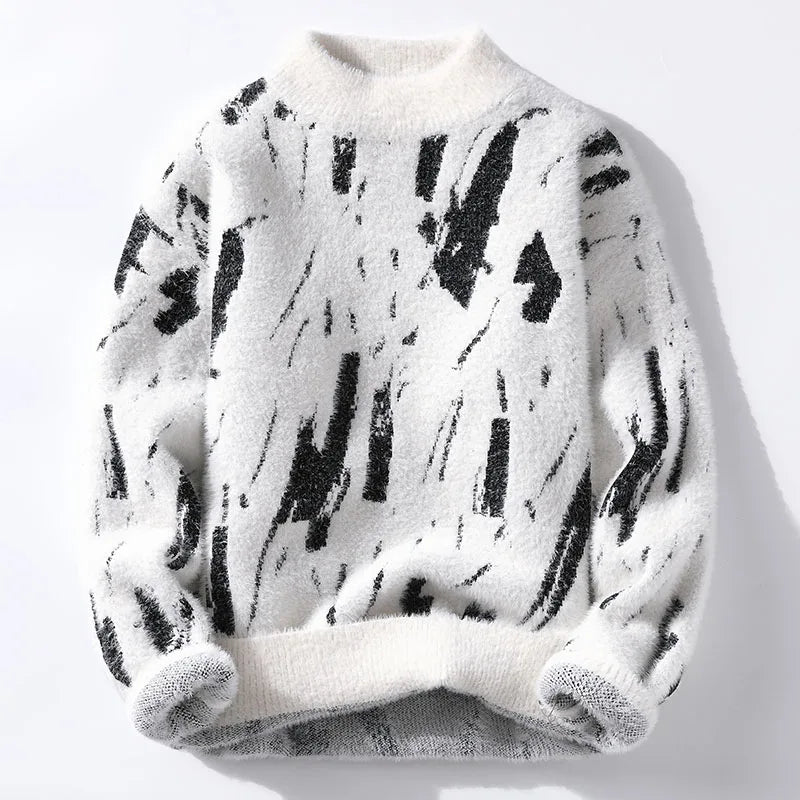 Marcus - Pull d'hiver en tricot pour hommes